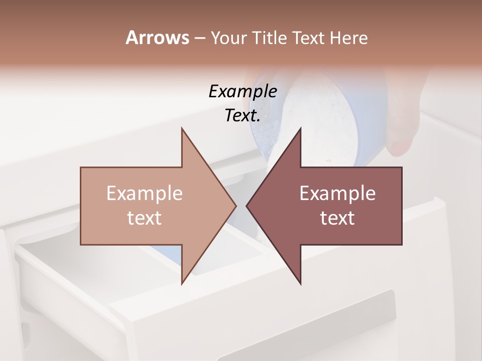 A Person Is Cleaning A Drawer With A Rag PowerPoint Template