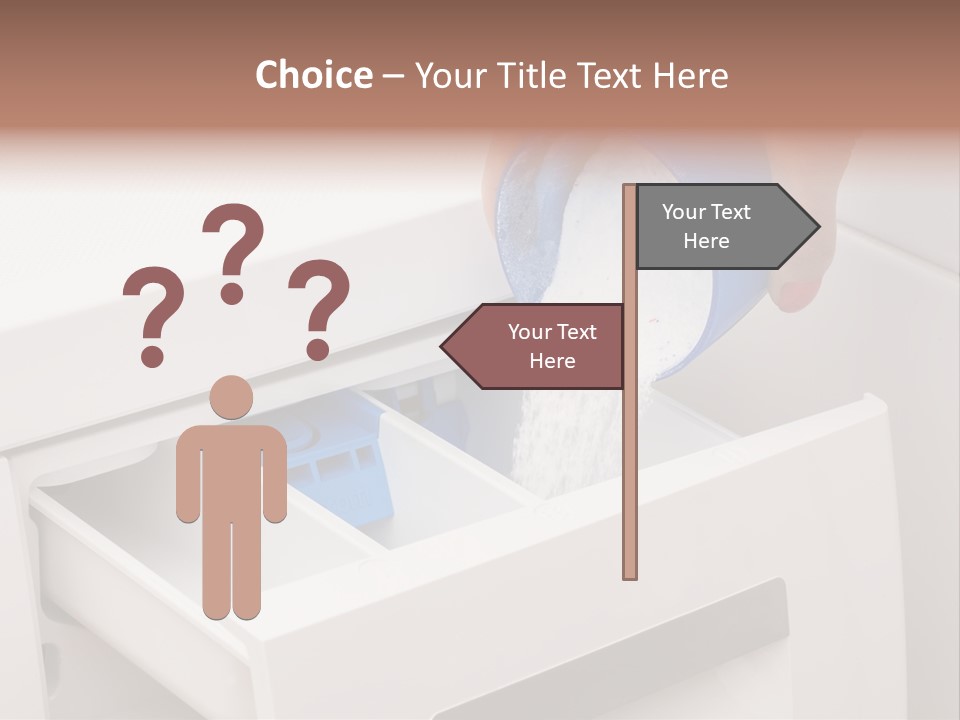 A Person Is Cleaning A Drawer With A Rag PowerPoint Template