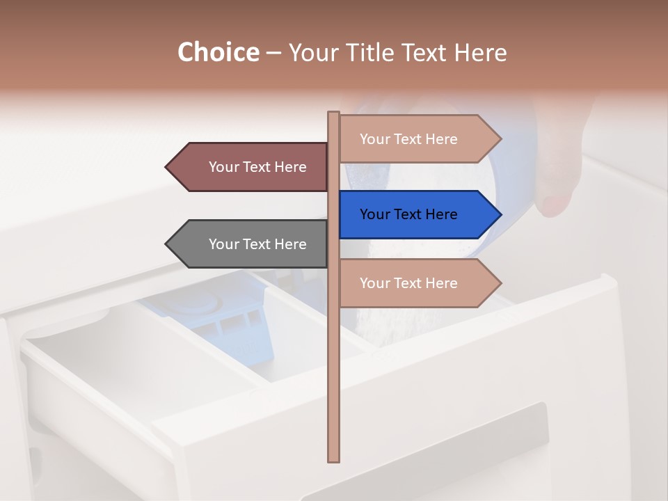 A Person Is Cleaning A Drawer With A Rag PowerPoint Template