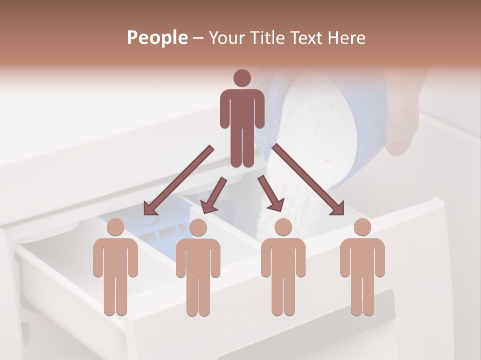 A Person Is Cleaning A Drawer With A Rag PowerPoint Template