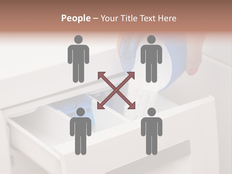 A Person Is Cleaning A Drawer With A Rag PowerPoint Template