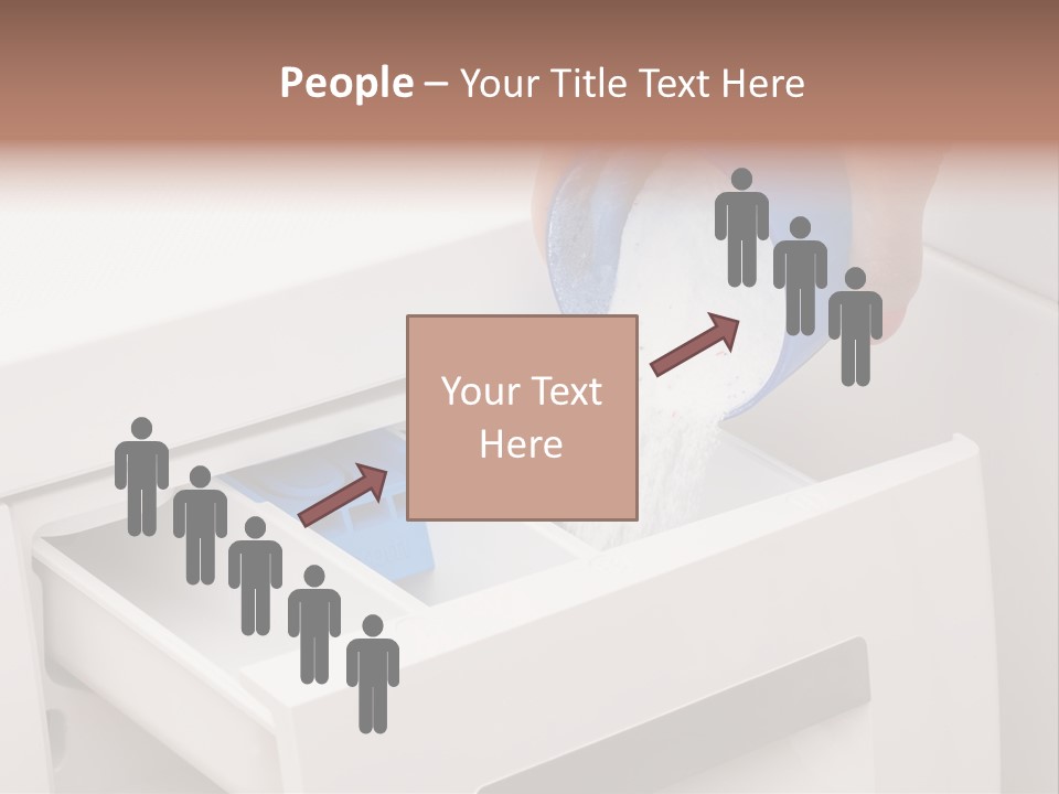 A Person Is Cleaning A Drawer With A Rag PowerPoint Template