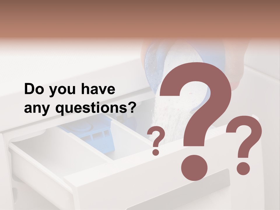 A Person Is Cleaning A Drawer With A Rag PowerPoint Template