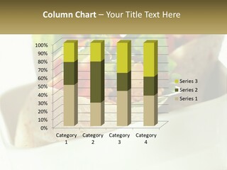A Taco With Lettuce, Tomatoes, And Other Toppings PowerPoint Template