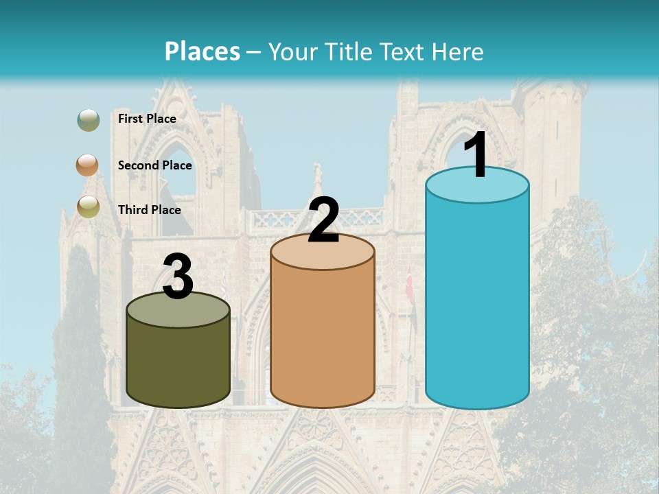 A Church With A Blue Sky In The Background PowerPoint Template
