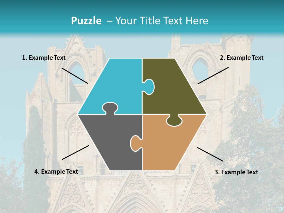 A Church With A Blue Sky In The Background PowerPoint Template