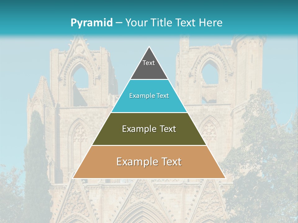 A Church With A Blue Sky In The Background PowerPoint Template