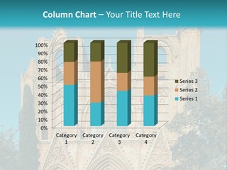 A Church With A Blue Sky In The Background PowerPoint Template