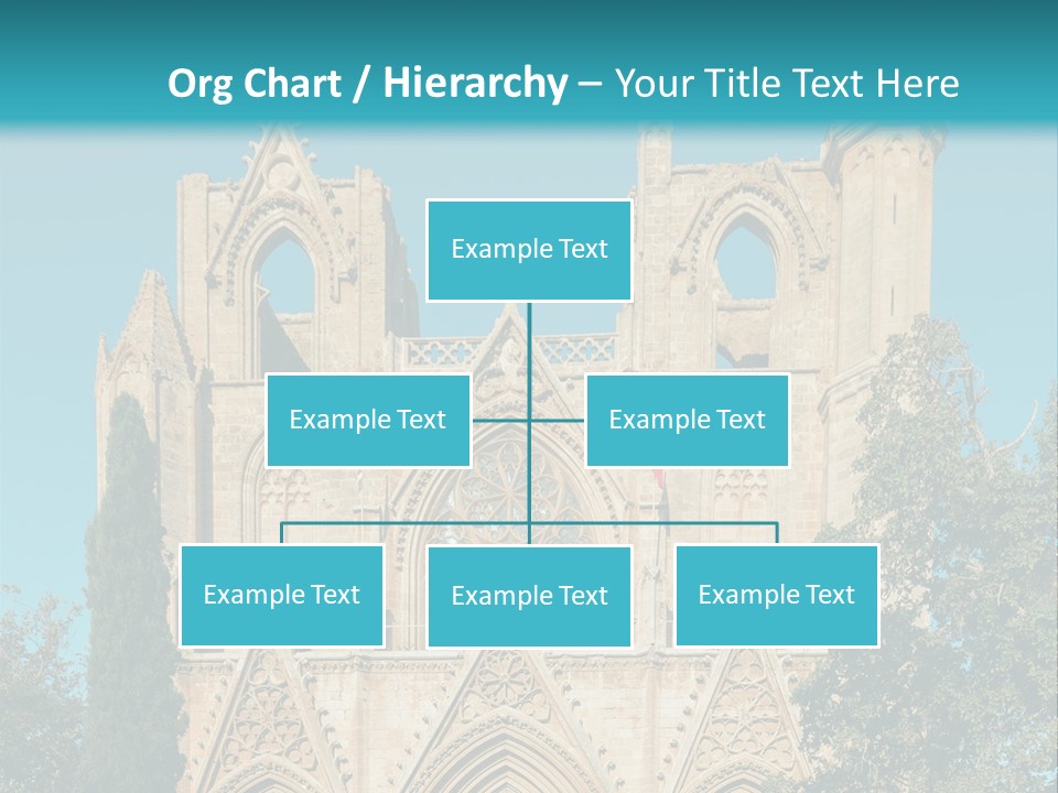 A Church With A Blue Sky In The Background PowerPoint Template