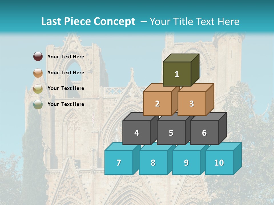 A Church With A Blue Sky In The Background PowerPoint Template