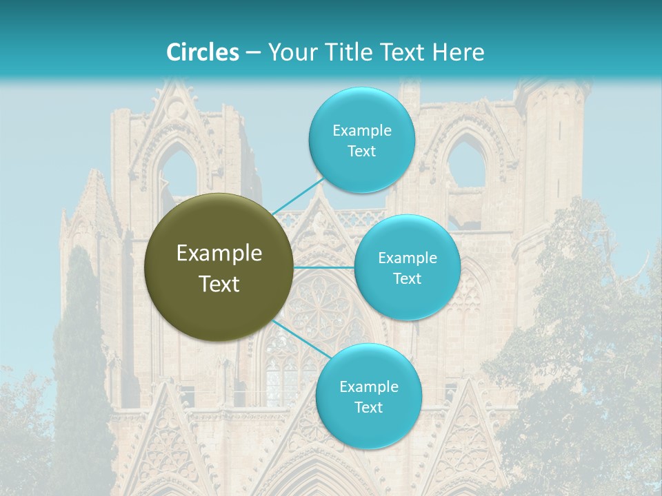 A Church With A Blue Sky In The Background PowerPoint Template