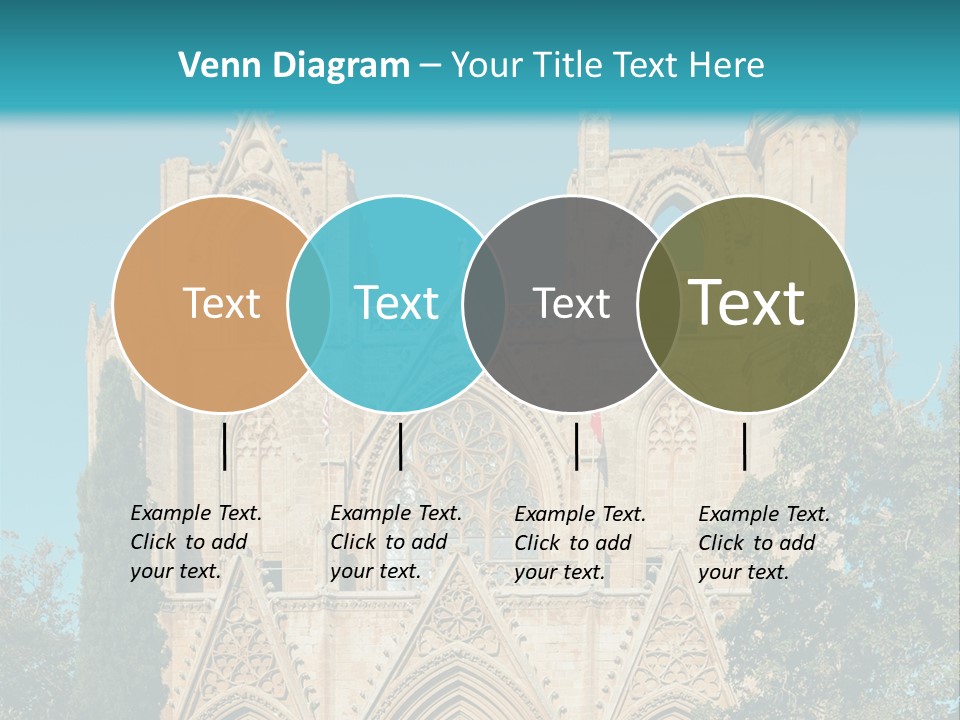 A Church With A Blue Sky In The Background PowerPoint Template