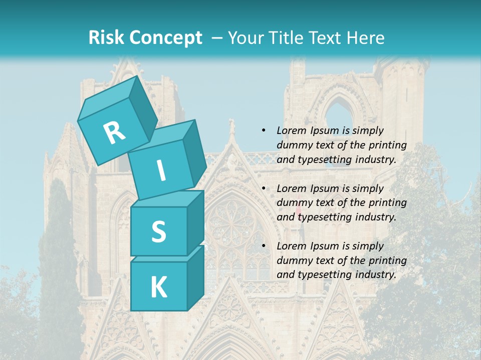 A Church With A Blue Sky In The Background PowerPoint Template