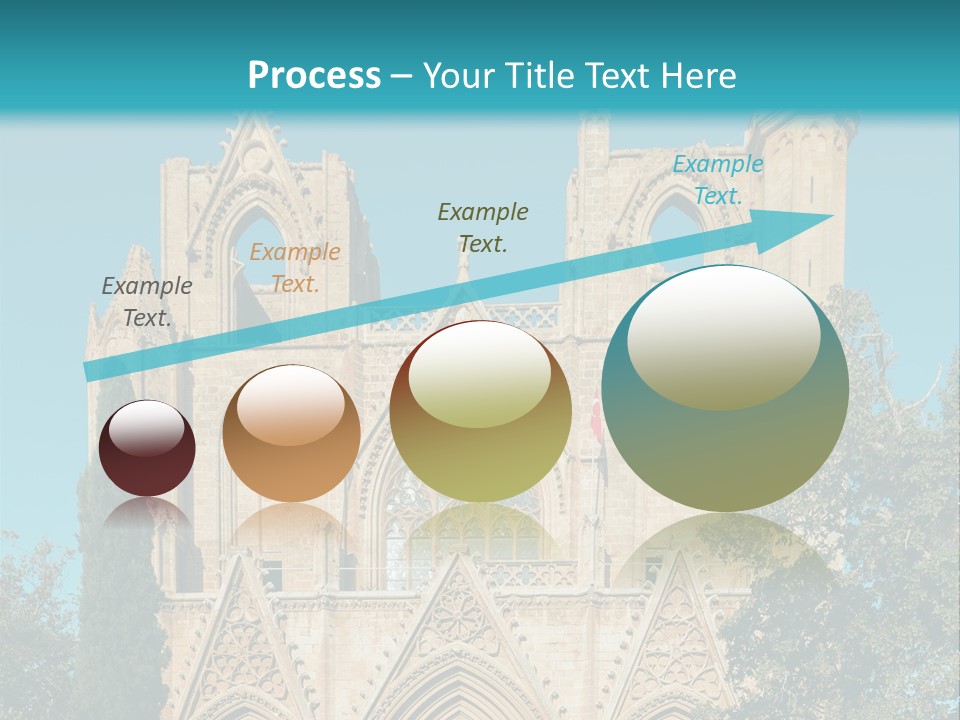 A Church With A Blue Sky In The Background PowerPoint Template