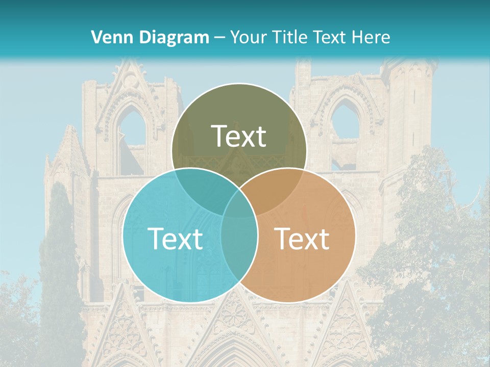 A Church With A Blue Sky In The Background PowerPoint Template