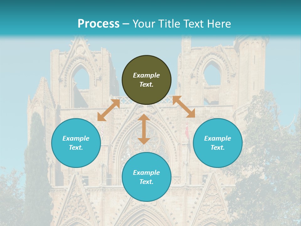 A Church With A Blue Sky In The Background PowerPoint Template