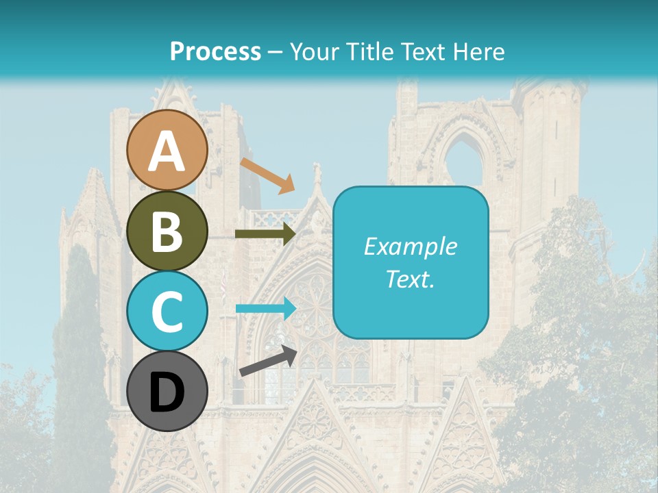 A Church With A Blue Sky In The Background PowerPoint Template
