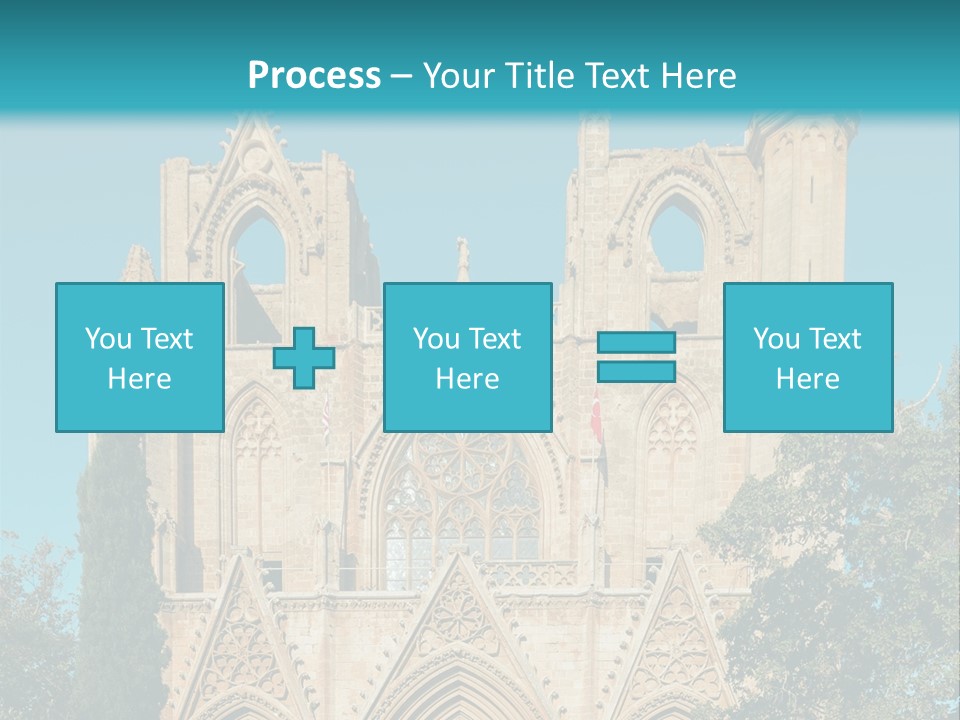 A Church With A Blue Sky In The Background PowerPoint Template