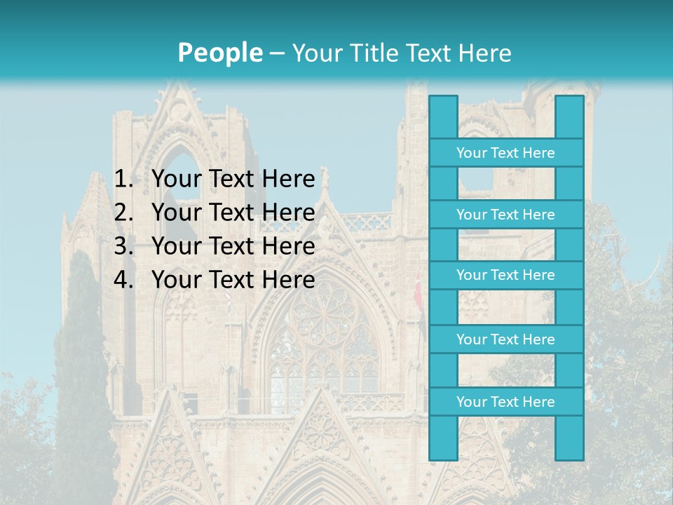 A Church With A Blue Sky In The Background PowerPoint Template
