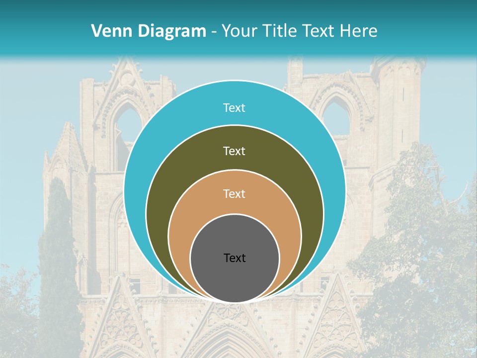 A Church With A Blue Sky In The Background PowerPoint Template