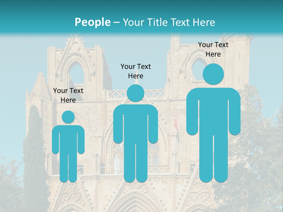 A Church With A Blue Sky In The Background PowerPoint Template