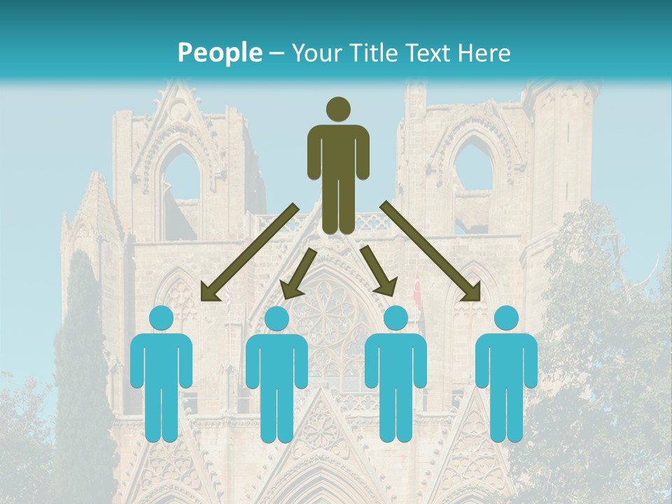 A Church With A Blue Sky In The Background PowerPoint Template