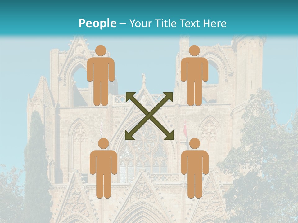 A Church With A Blue Sky In The Background PowerPoint Template