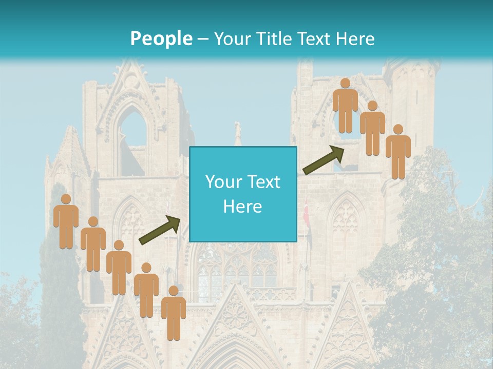A Church With A Blue Sky In The Background PowerPoint Template