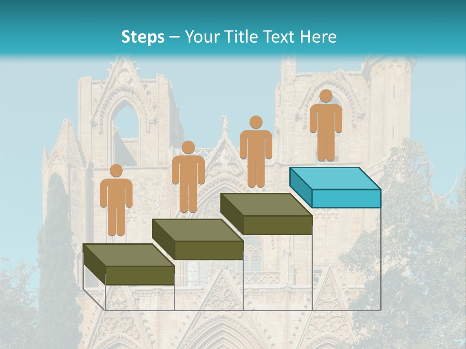 A Church With A Blue Sky In The Background PowerPoint Template