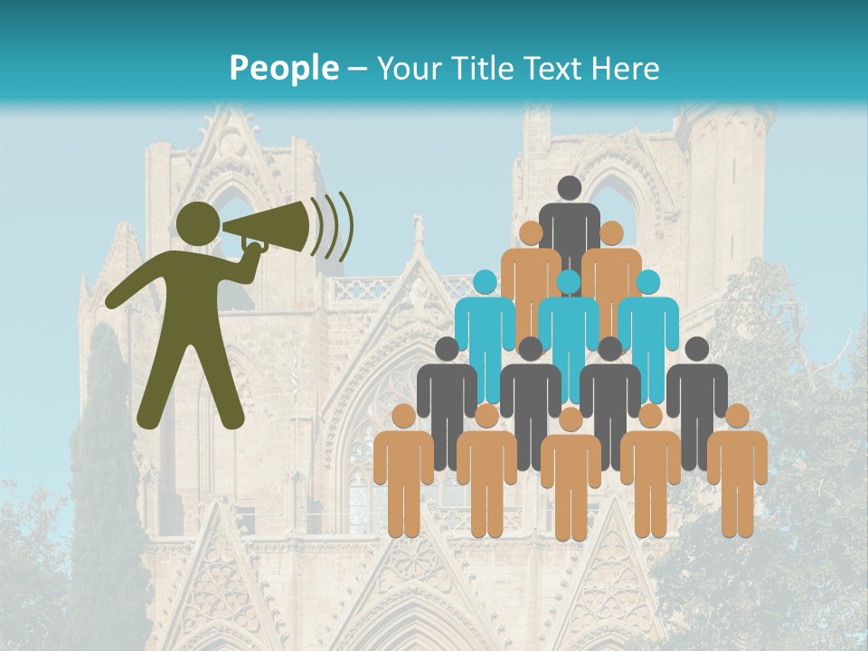 A Church With A Blue Sky In The Background PowerPoint Template