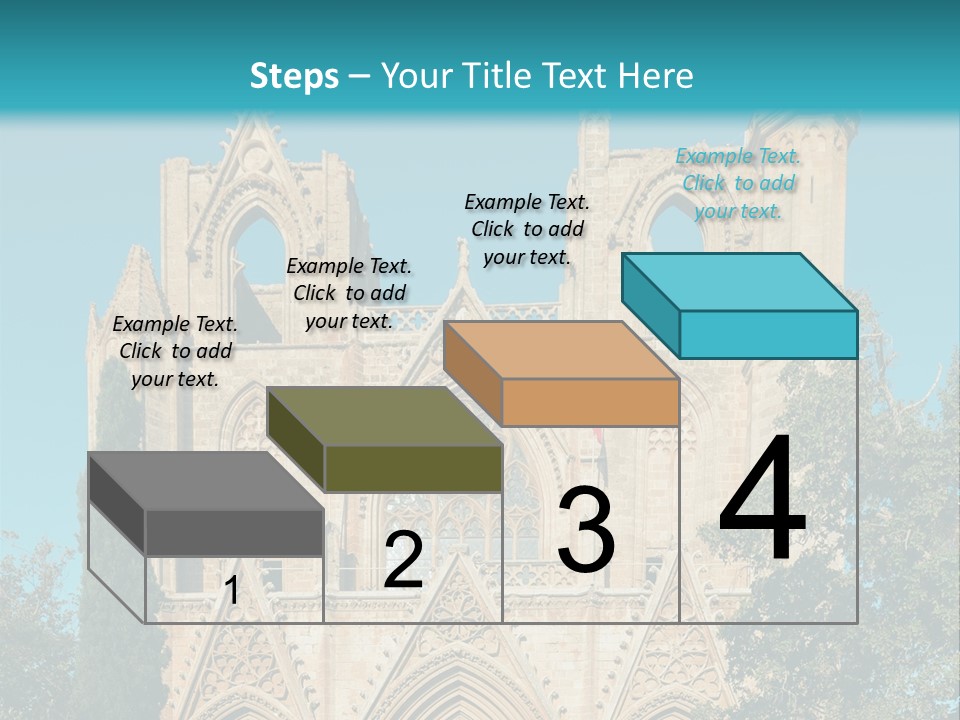 A Church With A Blue Sky In The Background PowerPoint Template