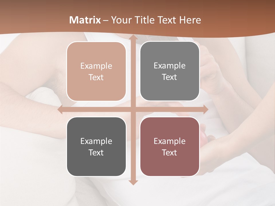 A Man Sitting On A Couch Eating An Apple PowerPoint Template