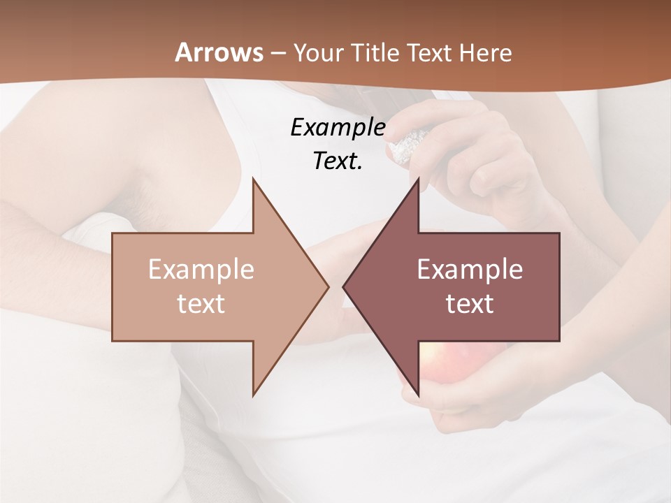 A Man Sitting On A Couch Eating An Apple PowerPoint Template