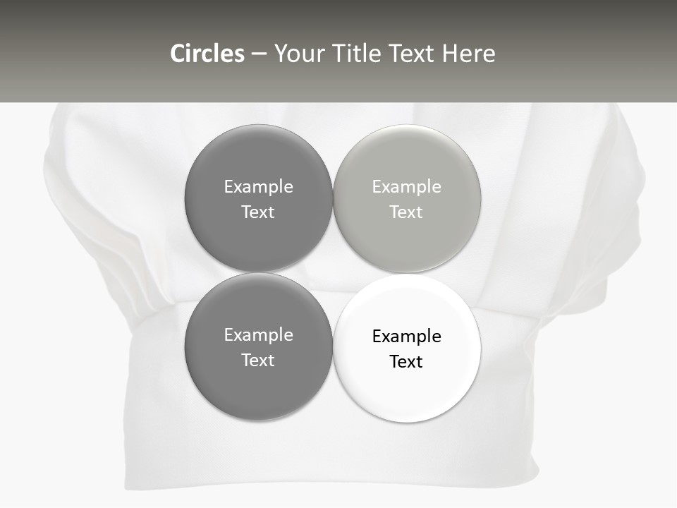 A Chef's Hat With The Name Of The Chef On It PowerPoint Template