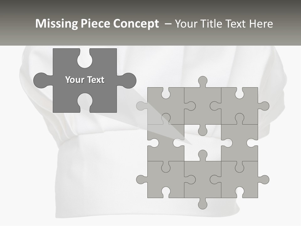 A Chef's Hat With The Name Of The Chef On It PowerPoint Template