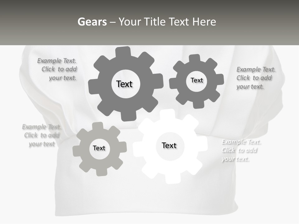 A Chef's Hat With The Name Of The Chef On It PowerPoint Template