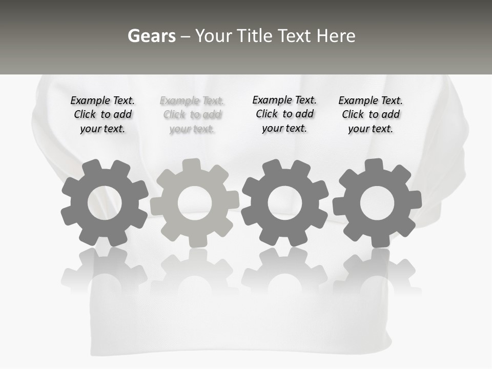 A Chef's Hat With The Name Of The Chef On It PowerPoint Template