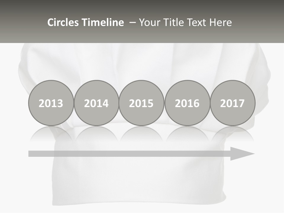 A Chef's Hat With The Name Of The Chef On It PowerPoint Template