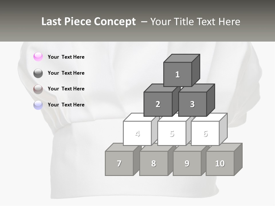 A Chef's Hat With The Name Of The Chef On It PowerPoint Template