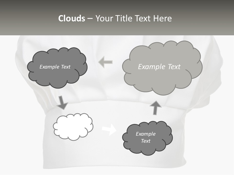 A Chef's Hat With The Name Of The Chef On It PowerPoint Template