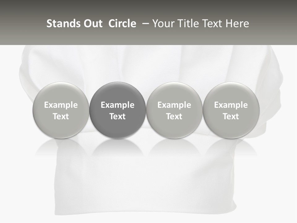 A Chef's Hat With The Name Of The Chef On It PowerPoint Template