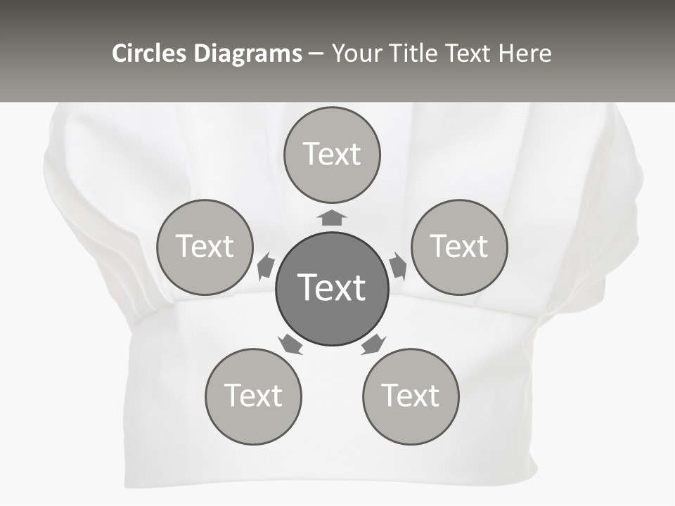 A Chef's Hat With The Name Of The Chef On It PowerPoint Template