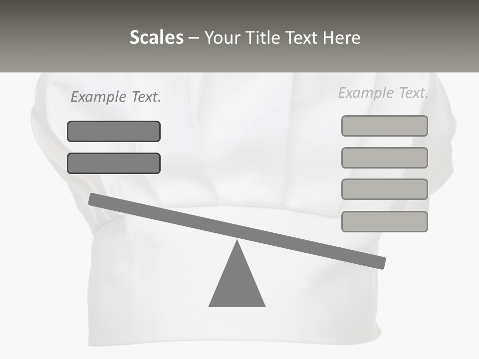 A Chef's Hat With The Name Of The Chef On It PowerPoint Template
