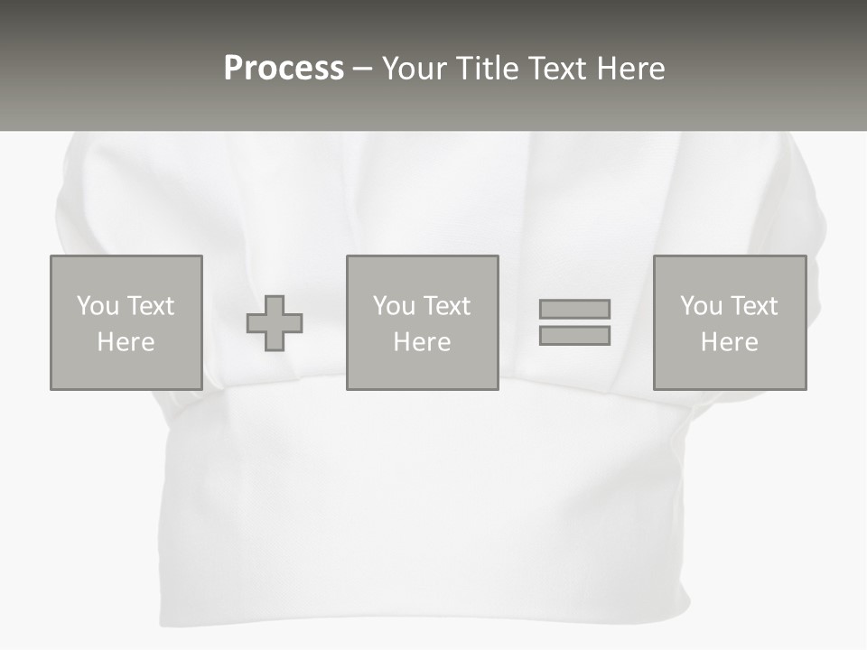 A Chef's Hat With The Name Of The Chef On It PowerPoint Template