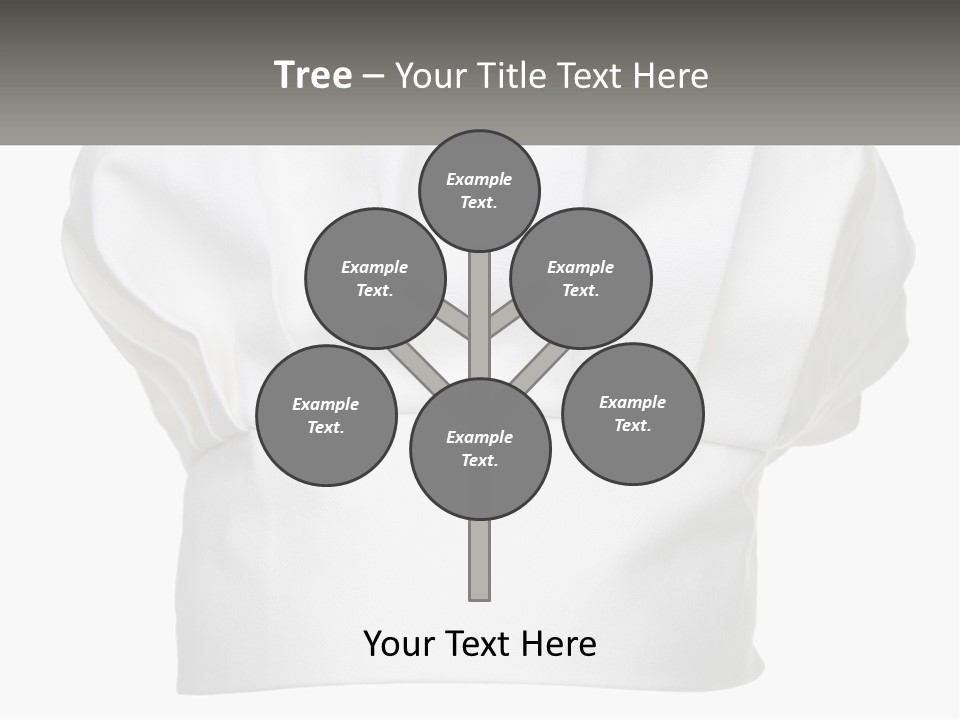 A Chef's Hat With The Name Of The Chef On It PowerPoint Template