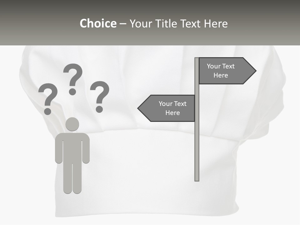 A Chef's Hat With The Name Of The Chef On It PowerPoint Template