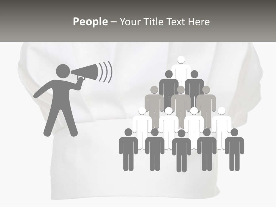 A Chef's Hat With The Name Of The Chef On It PowerPoint Template