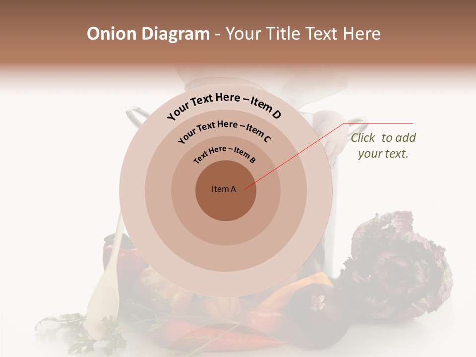A Baby In A Pot With A Chef's Hat On PowerPoint Template