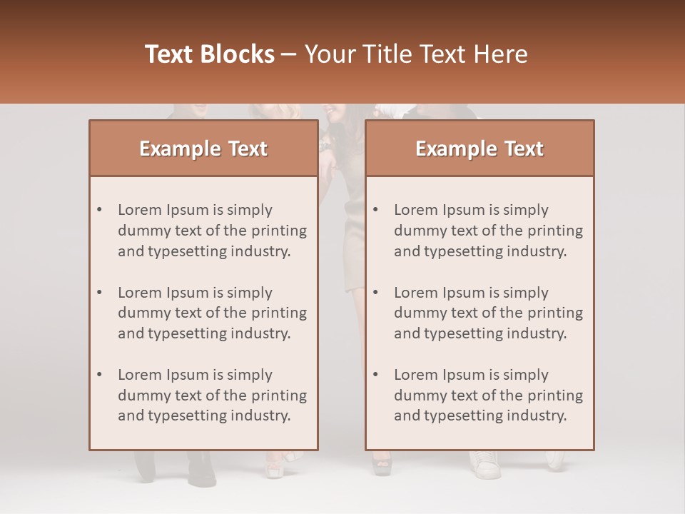 A Group Of People Standing Next To Each Other Holding A Sign PowerPoint Template