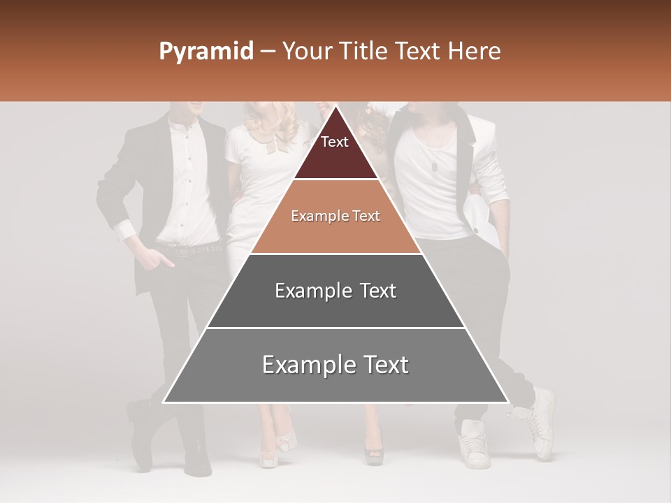 A Group Of People Standing Next To Each Other Holding A Sign PowerPoint Template